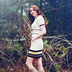 Fitted Sweater Dress